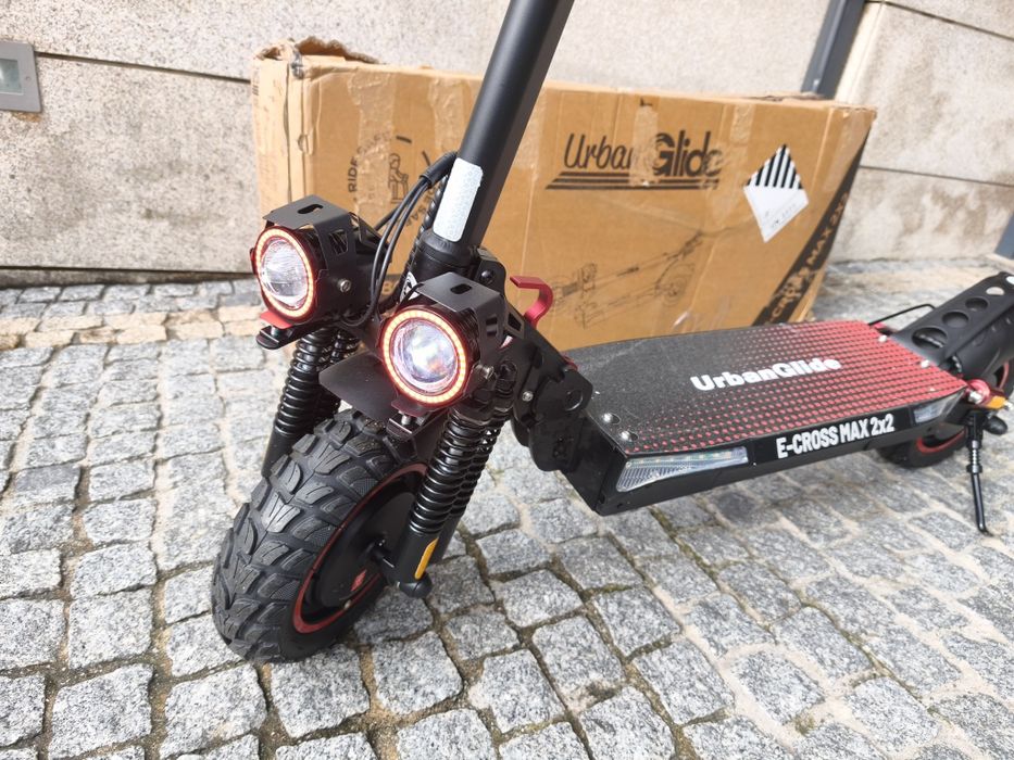 Trotinete Elétrica URBANGLIDE Ecross Max 2x2, 2 motores, 60 Km, NOVA