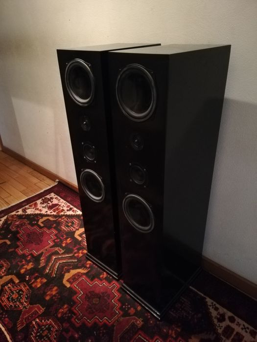 Colunas áudio Visaton e Vifa