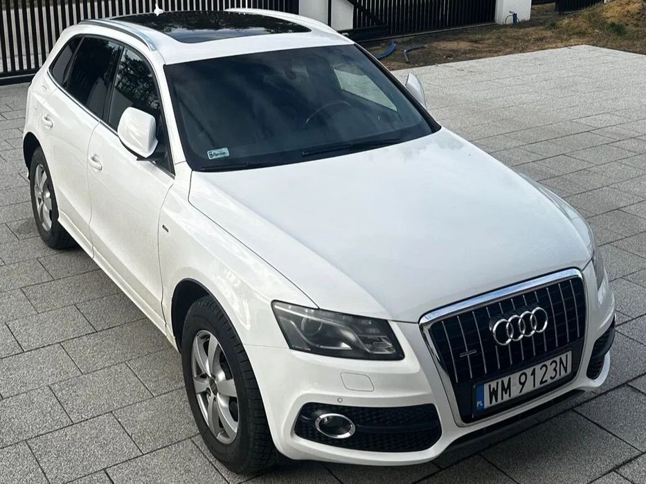 Audi Q5 2.0 TDI QUATTRO STRONIC, S-LINE, dach panoramiczny,
