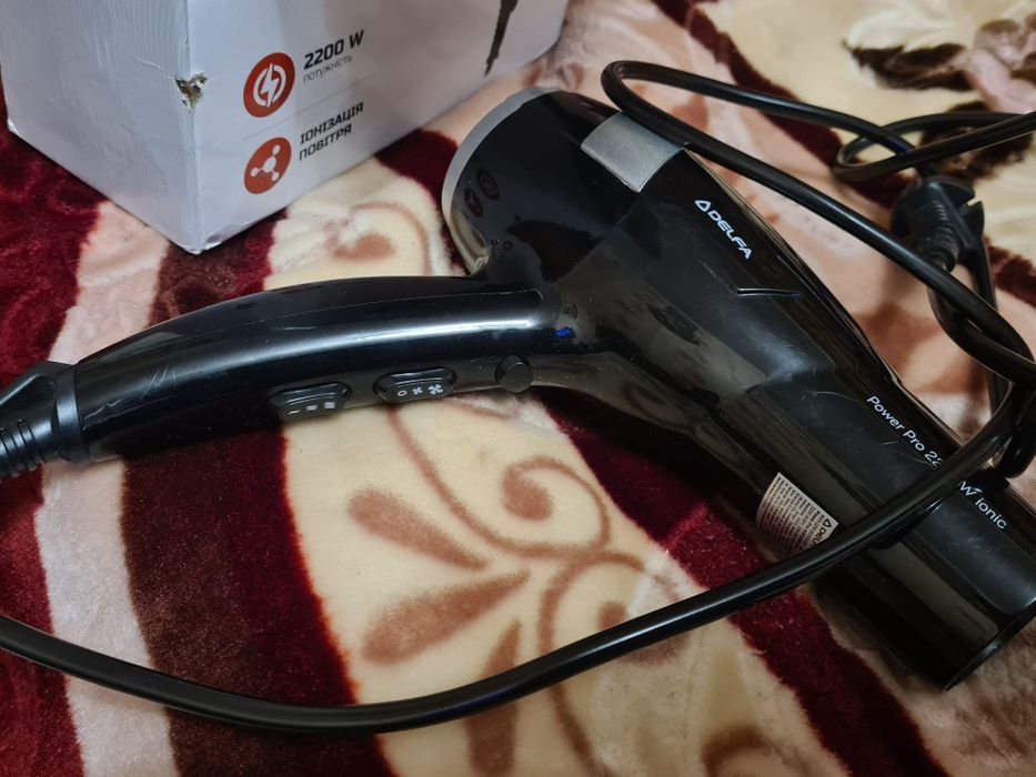 Пароварка TEFAL S03 и фен Delfa