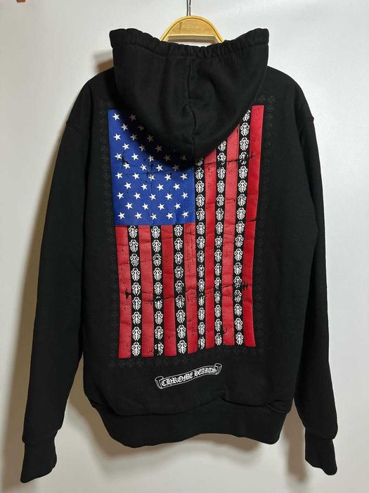 Зип худи Chrome Hearts USA Flag Zip