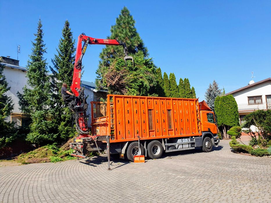 Wywóz gałęzi, karp, drzew, wywóz odpadów zielonych