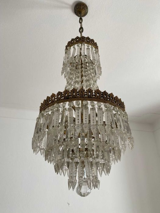 Candeeiro / Lustre com 5 lampadas