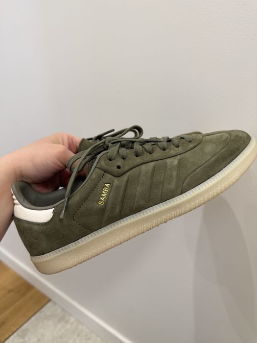 Adidas samba, колір хакі, 40