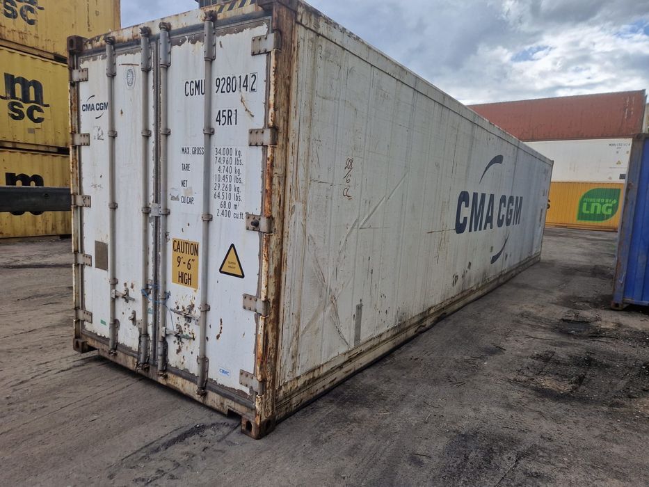 Kontener  morski 40 HCRF chłodnia!!