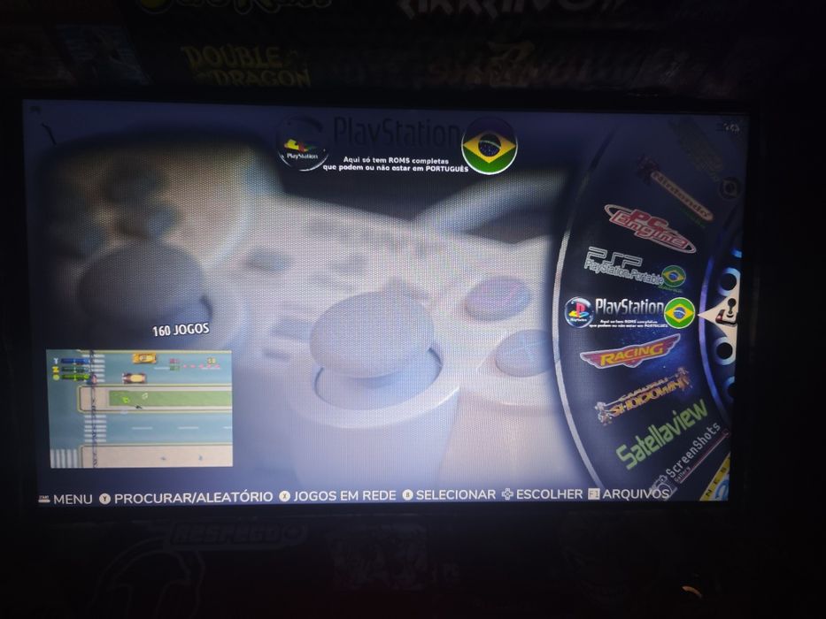 Máquina arcade ANOS com jogos ANOS 80 ,90.