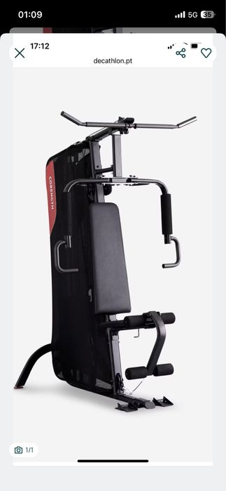 Maquina de musculaçao com varias funções.