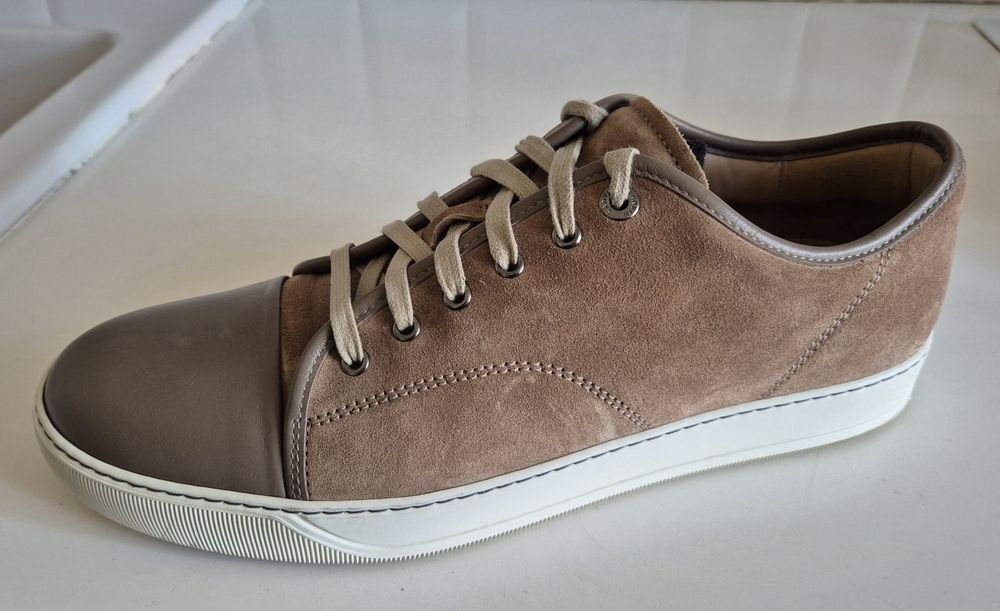 LANVIN PARIS roz. 46 skóra naturalna w całości super stan premium sneakers