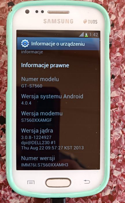 Samsung Galaxy Trend GT-S7560 biały