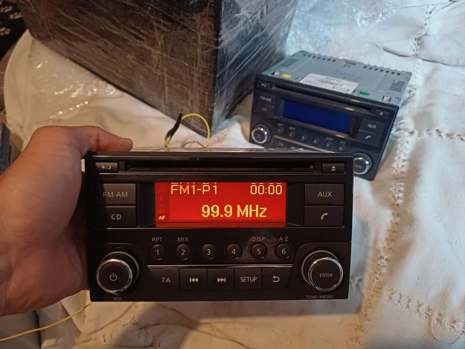 Radio nissan juke qashqai navara juke note micra nowy wyświetlacz kod
