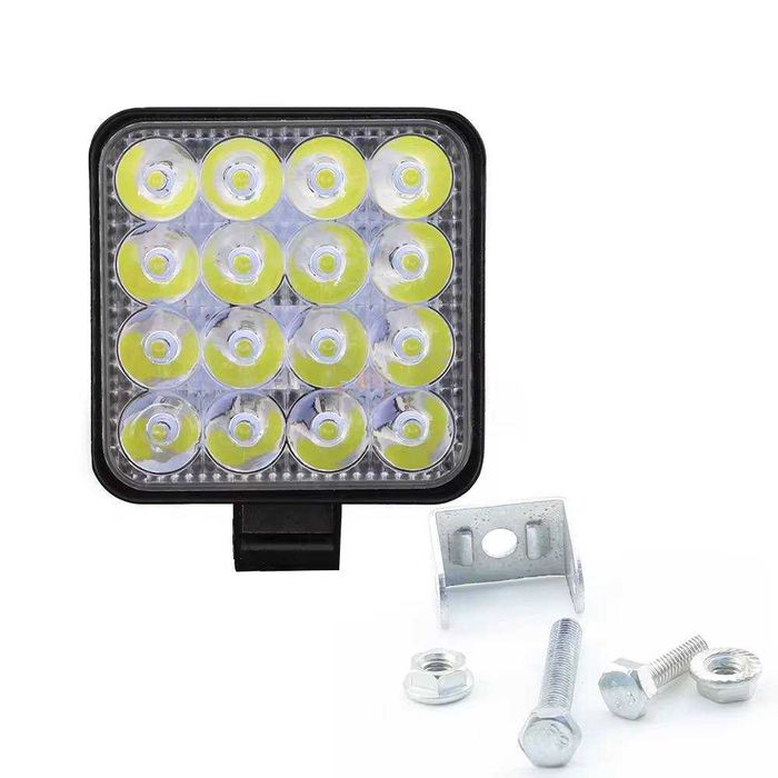 Додаткові лед Led фари 12-24v. Светодиодные фары рабочего света 48w