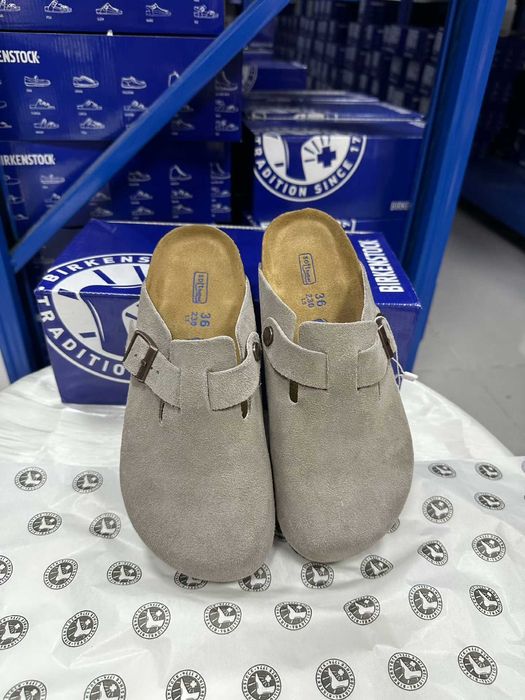 Birkenstock Boston beżowe 40