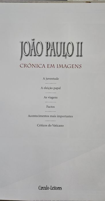 Livro João Paulo II – Crónica em Imagens