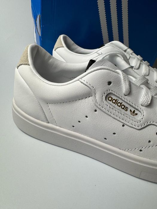 Nowe sneakersy damskie ADIDAS SLEEK W białe 37 1/3