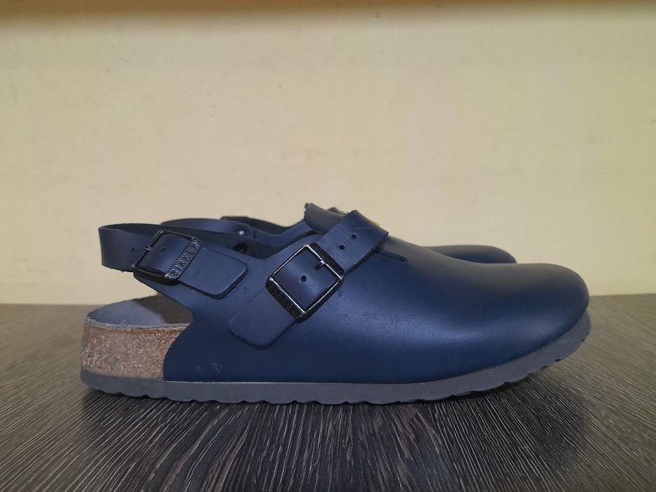 Жіночі шкіряні сабо клогі босоніжки Birkenstock