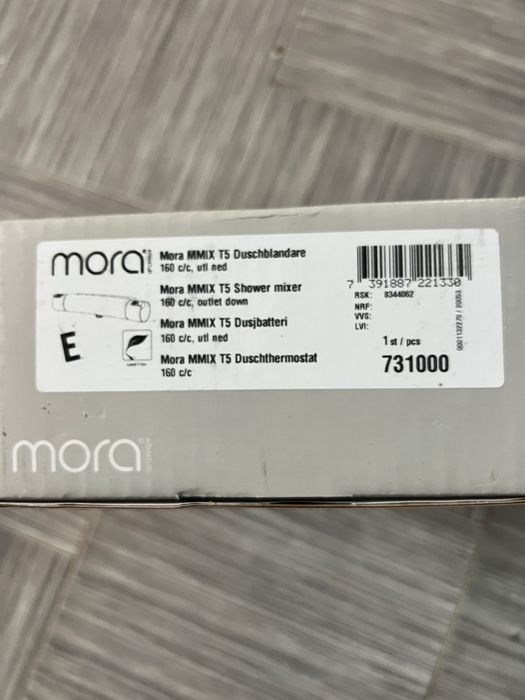Bateria prysznicowa Mora