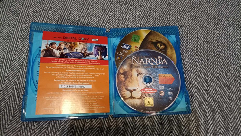 Blu-ray диск Хроники Нарнии: Покоритель Зари