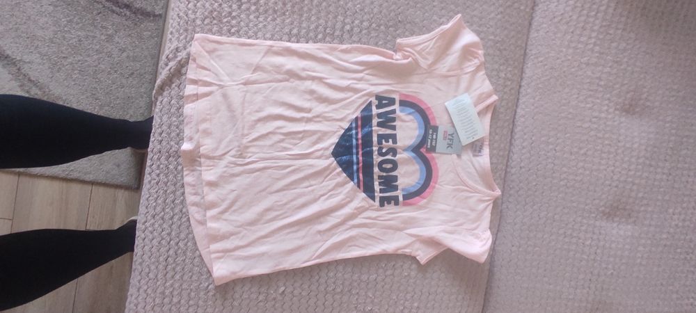 Nowe t-shirty dla dziewczynki rozmiar 146-152