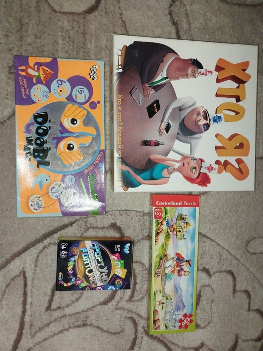 Продам игры и пазл