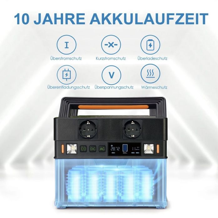 Портативний генератор павербанк 220В ALLPOWER S300 78000 mAh (Jackery)