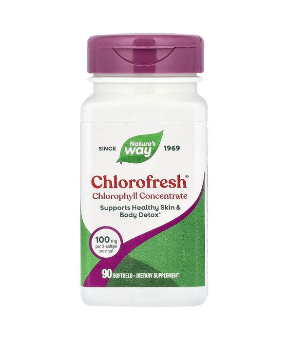 Nature´s Way, Chlorofresh, Now foods, хлорофіл в капсулах, в краплях, рідкий