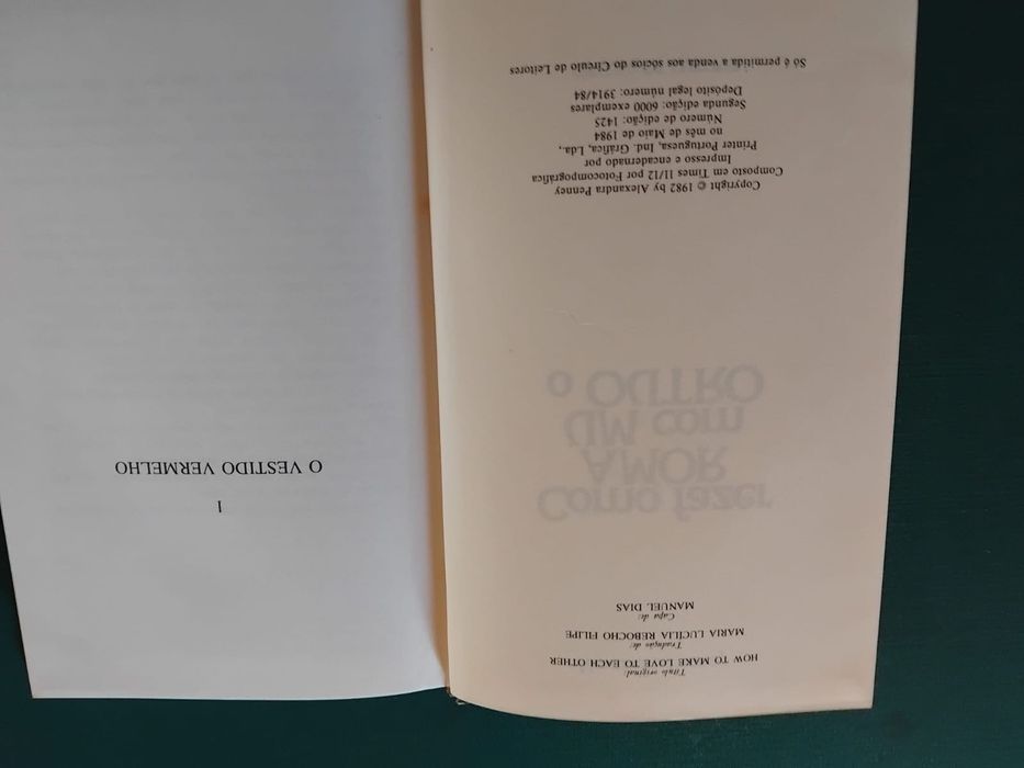 Livro “Como Fazer Amor Um Com O Outro”