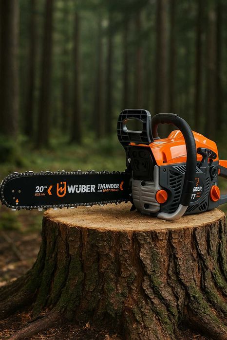 Piła spalinowa Pilarka do drewna Łańcuchowa 2 prowad + olej 2x łańc.