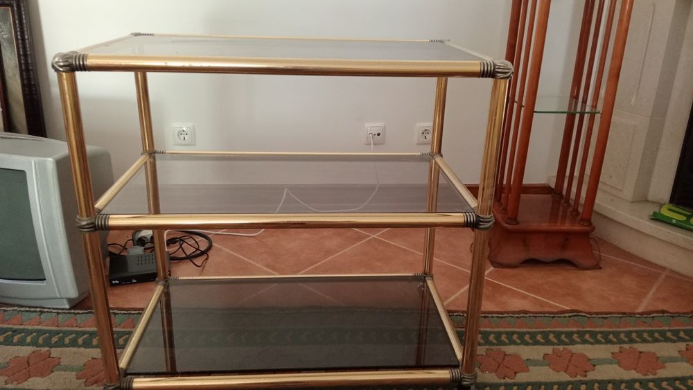Mesa de Ferro e Vidro
