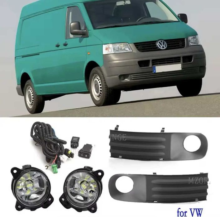 Передні Протитуманні фари VW Transporter t5 multivan Передні Протитуманні фари т5 туманки т5