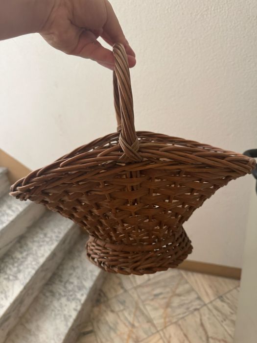 Cesto de verga antigo