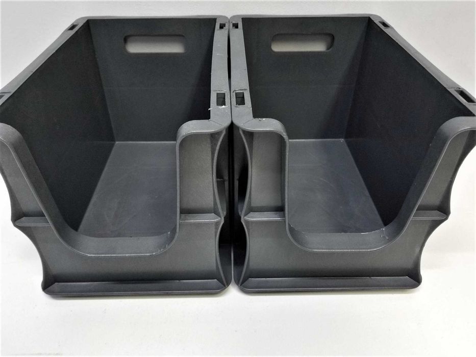 Pojemnik Kuweta Skrzynka Kosz Magazyn Warsztat Garaż Regał Plastikowy.