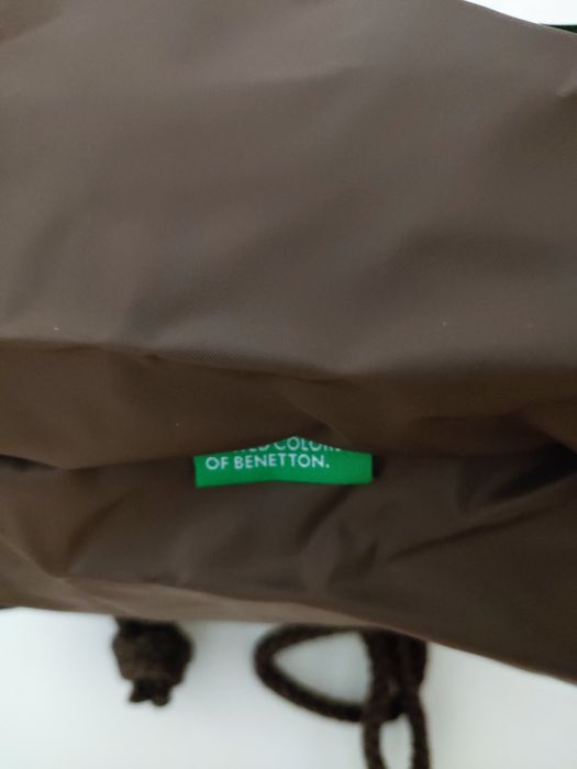 Saco mochila Benetton, novo