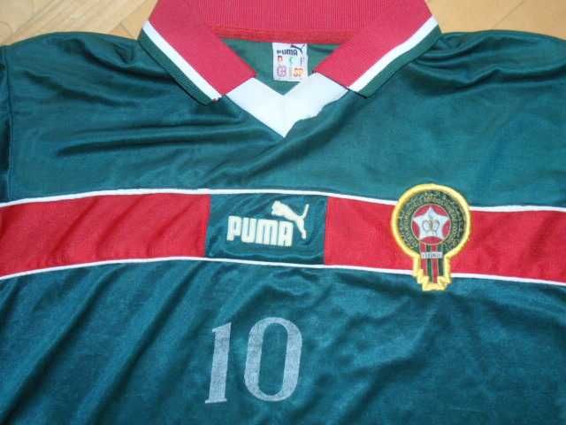 Morocco B. Moubarki retro oldschool koszulka Puma L