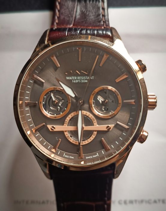 Relógio Gant Rose estilo USA
