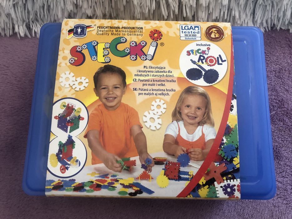 Klocki konstrukcyjne Stecki Roll