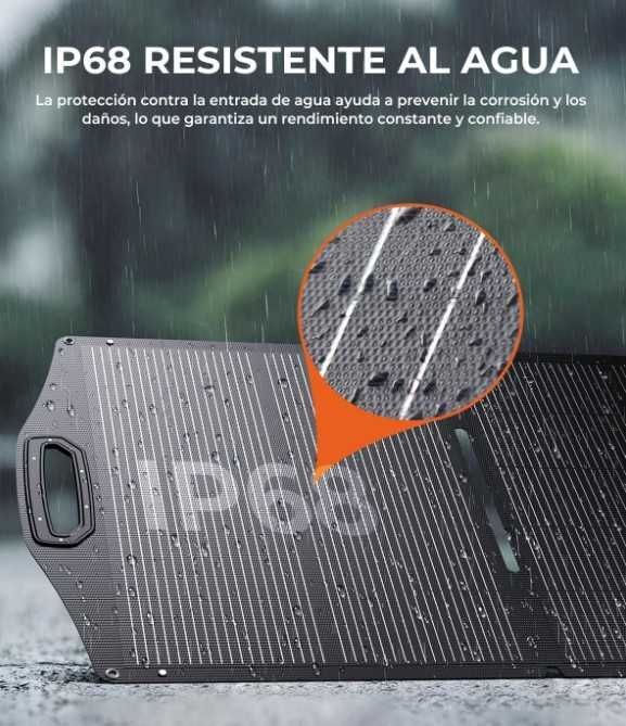 Painel Solar Dobrável 150W 20.8V Monocristalino