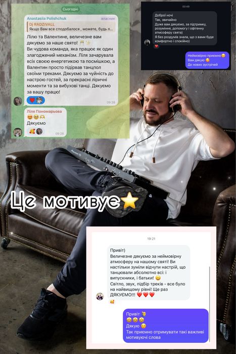 Ведучий та DJ на ваше свято