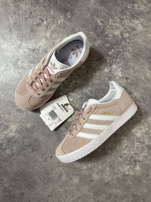 (32р), Нові дитячі Adidas Gazelle на дівчинку Устілка 20.5 см