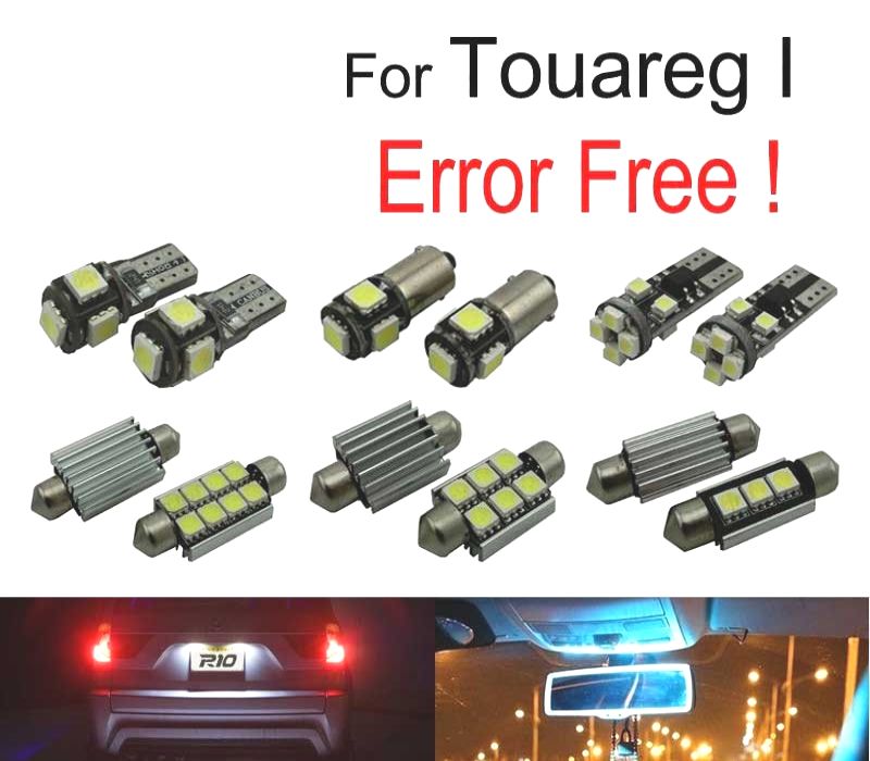 KIT COMPLETO DE 20 LÂMPADAS LED INTERIOR PARA TOUAREGI 7LA 7L6 7L7 2002 -2009