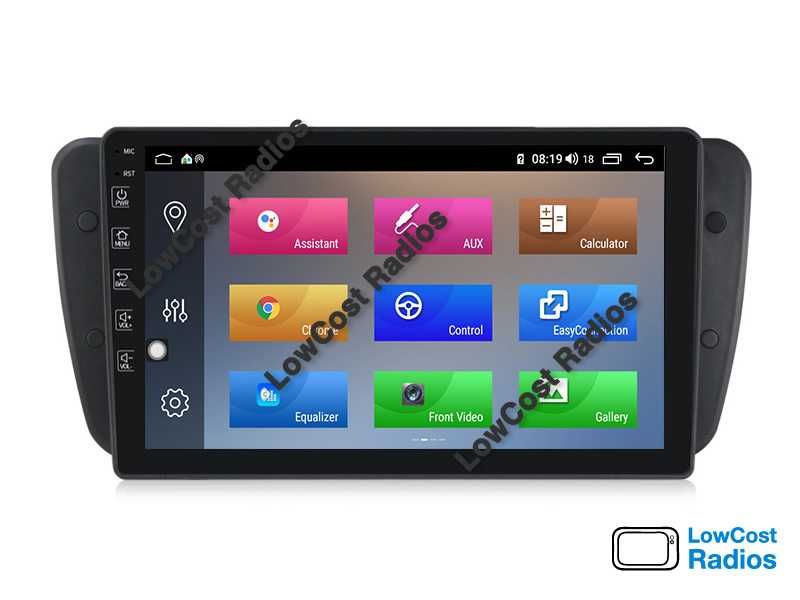 *(NOVO) Auto Rádio GPS ANDROID Seat IBIZA 6J 2009 a 2013 - Wifi BT | CARPLAY • ANDROID AUTO