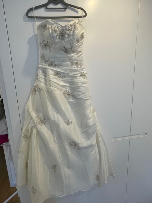 Venda de vestido de noiva como novo