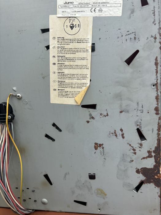 Індукційна плита Juno