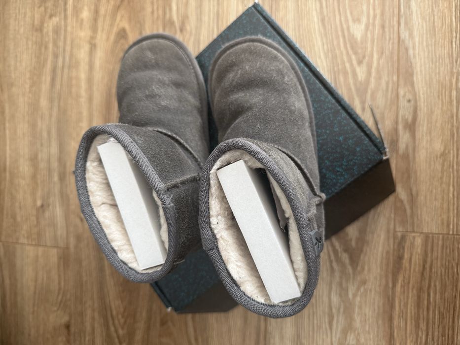 Oryginalne buty zimowe EMU szare 31 wallaby mini