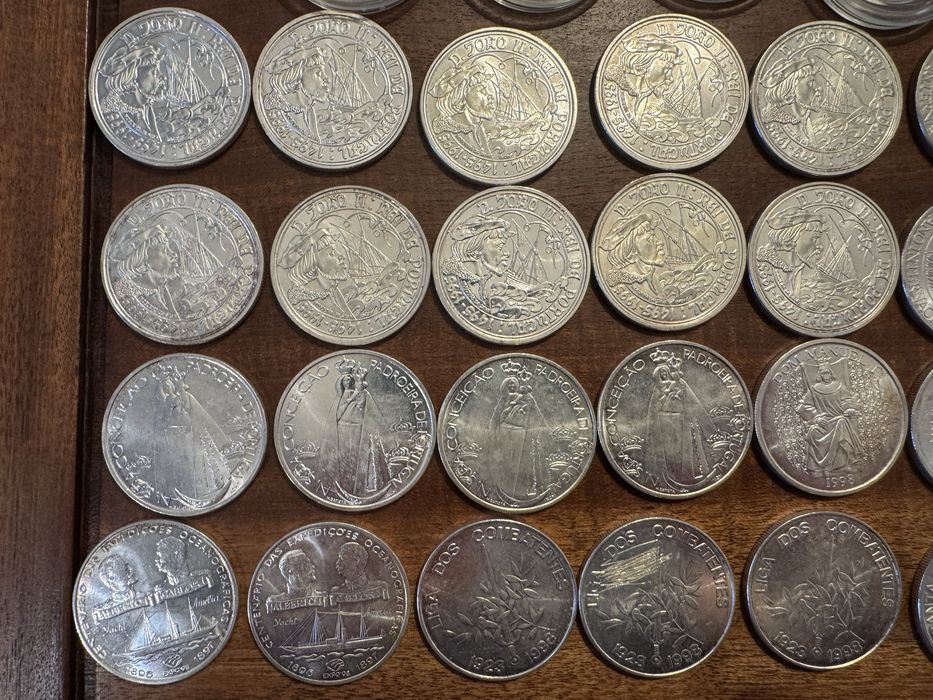 Coleção de Moedas de Prata