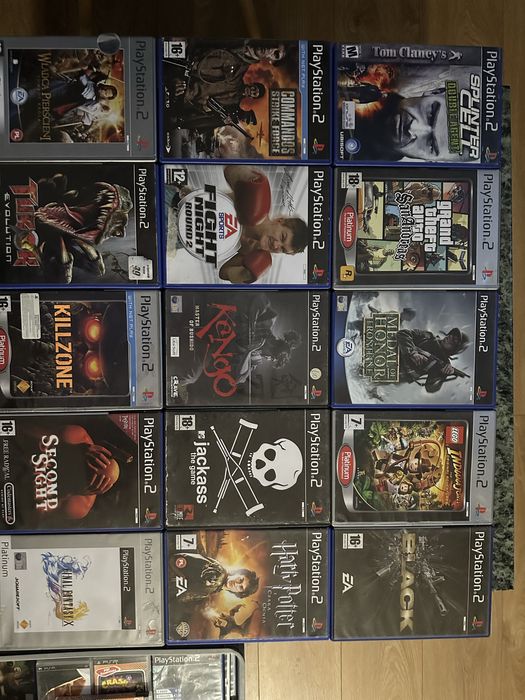 Wyprzedaż kolekcji gry Ps2 Playstation 2