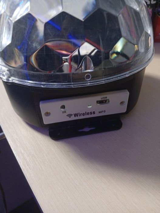 Музыкальный диско мяч