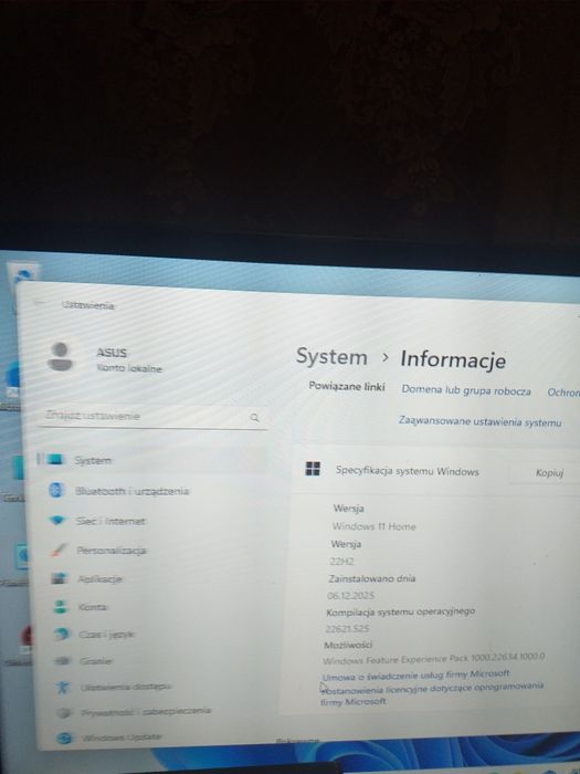 Mini komputer PC Asus, RAM 16 Gb,, SSD 240 Gb.