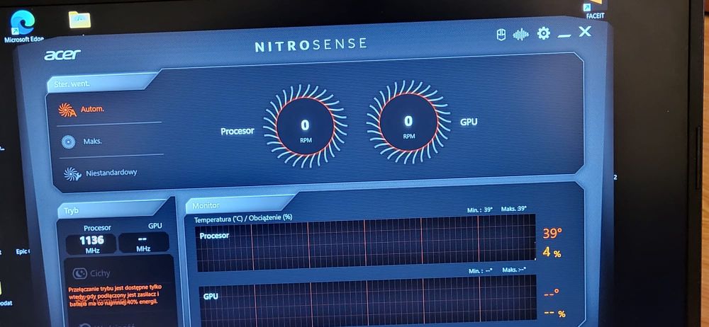 Laptop gamingowy acer nitro 5