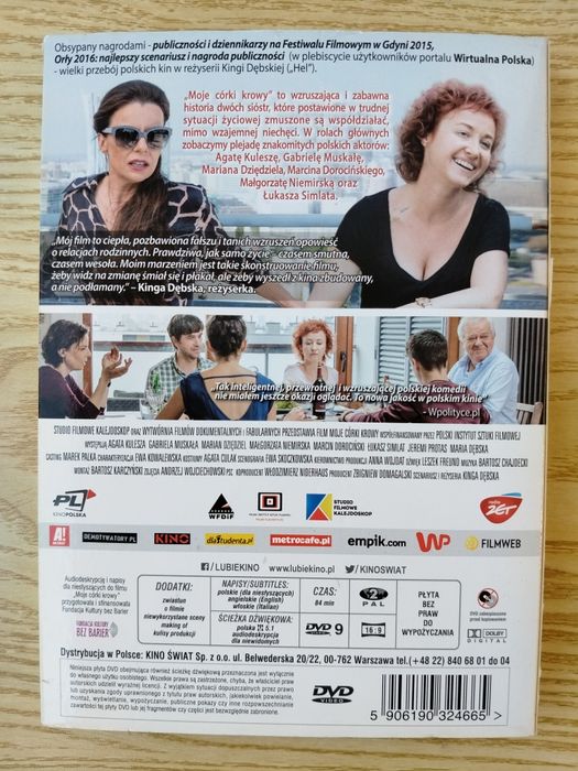 "Moje córki krowy" (2015) DVD