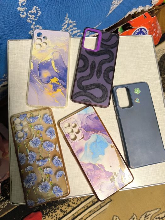 Чохли на телефон (5 штук-комплект) Samsung A72